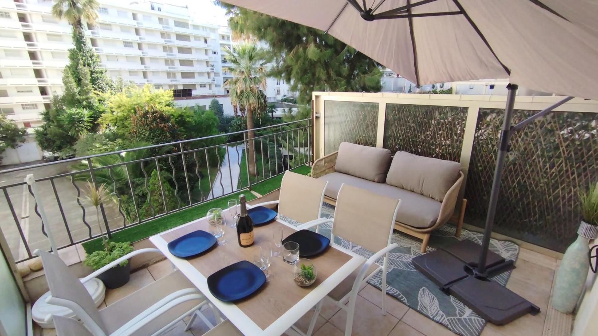 Mythique Miramar Cannes Croisette Terrasse Clim Parking Wifi Eksteriør bilde