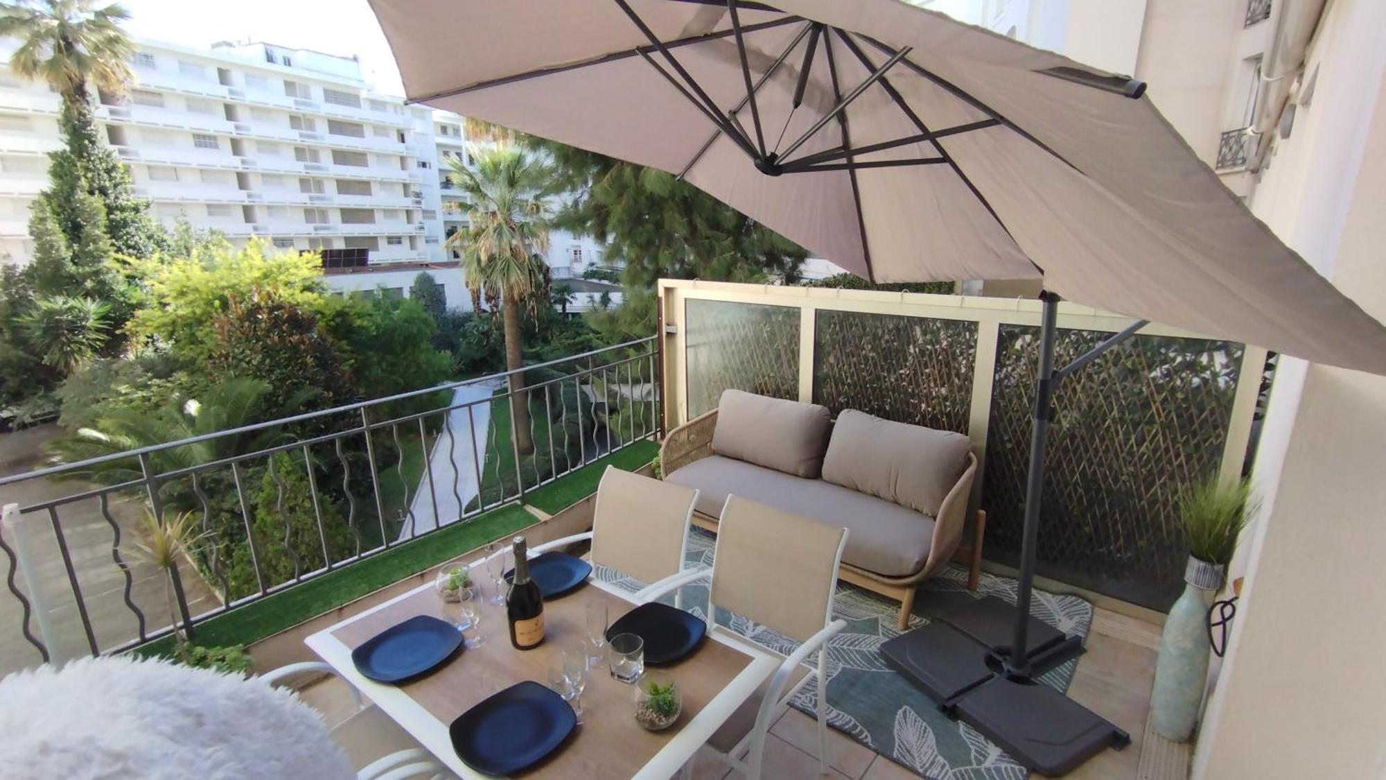 Mythique Miramar Cannes Croisette Terrasse Clim Parking Wifi Eksteriør bilde